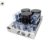 YAQIN MC-13S EL34 (6CA7) 4 Vacuum Tube Integrated Push-Pull Amplifier (Silver)