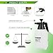 VIVOSUN 51oz Handheld Garden Pump Sprayer, 0.4 Gallon Lawn & Garden Pressure Water Spray Bottle, for Plants, Car Detailing and Other Cleaning Solutions