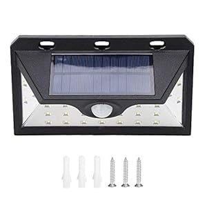 Solar Lights Outdoor, Solar Sensor Wandlamp, 24LED B Type Voor Outdoor Yard Gang Opritten Tuinbeveiliging, Zonne-Energie…