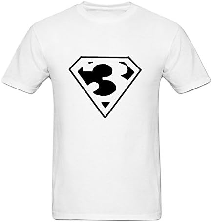 Charplunk Men's Fashion 3 Doors Down Sleevery T-Shirt XXXL White
