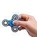 LNMBBS Hand Spinner Fidget Toy - Stress Reducer, Good for ADD, Anxiety, and Autism – Tri-spinner Fidget Toy, Best Stress Relieve, Perfect for Killing Time (Blue)