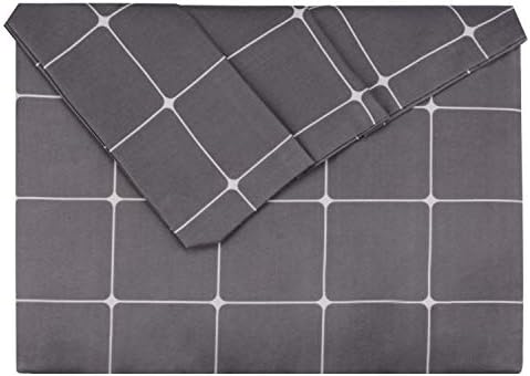 Lirex Duvet Cover, Queen Size Soft Brushed Microfiber Polyester Quilt Cover Only, Wrinkle/Fade Resistant Breathable Machine Washable Queen Comforter Cover