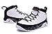 Air Jordan 9 lovers shoes Black and white