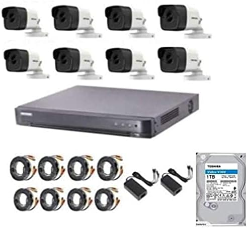 Hikvision HD Megapixel outdoor Cameras with CH DVR 1TB