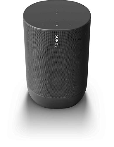 Sonos Move – The Durable, Battery-Powered Smart Speaker for Outdoor and Indoor Listening.