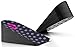 LiftKits Women's 1.25 inch Shoe Lift Inserts, Black/Pink, Medium/6-12 M US,