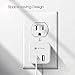 Multi Plug Outlet Extender with USB Ports, TECKIN Cruise Power Strip Charging Cube Splitter, Travel Cruise Ship Accessories Must Have No Surge Protector