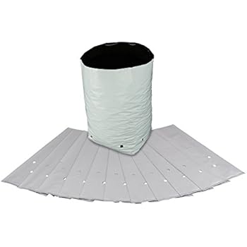 100-Pack HTGSupply 3-Gallon Poly Grow Bag Planters (100 Bags)