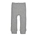 Burt's Bees Baby Baby Boys' Organic Knit Jogger Pants, Quilted Heather Grey, 18 Months