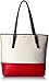 Deda Tote Large Tote Bag, milk/MOODY BLUE/DYNASTY RED, One Size