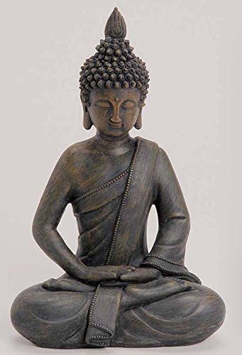 Amazon De Deko Asien Garten Buddha Figur Statue Skulptur Feng Shui 27 Cm Garten Neu