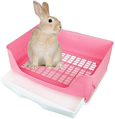Amazon Com Amakunft Large Rabbit Litter Box With Drawer Corner