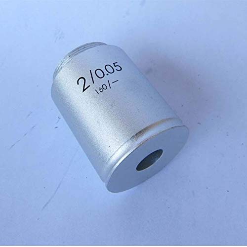 FidgetFidget Infinity Stereo Microscope Achromatic Objective Lens RMS Thread 20.2mm2X Infinity