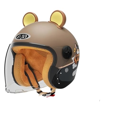 Children's Helmets for Boys Girls Four Seasons General Warm Electric Car in Autumn Winter Helmet