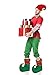 Santa Elf Costume Set Novelty Elf Shoes Elf Hat for Christmas Costume Accessories (Adult Size)