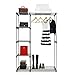 Furinno Wayar Double Rod Freestanding Closet, Gray