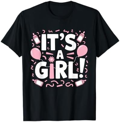 Amazon.com: It's A Girl Baby Shower Welcome to Our Family T-Shirt