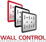 Wall Control KT-200-DLX B Slotted Pegboard Deluxe Hook Kit 26 Piece Black view 3