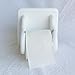 Toilet Paper Holder - Wooden - Square Back - Wooden drop-in spindle - Holds standard toilet paper rolls - Black