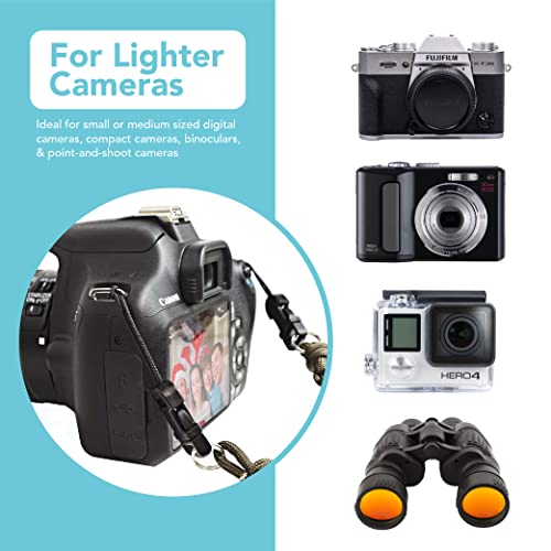 Foto&Tech 2 Pieces Quick Release QD Loop Connector for Camera Neck