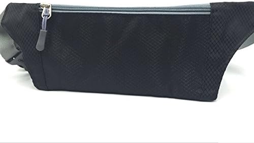 VANCIC Unisex Girls Males Working Journey Mountain climbing Biking Tenting Informal Waist Pack Fanny Pack Bag Belt Zip Pouch Opening for Headphones,Safe Holder for Passport, Cellphone, Pockets, Cash, Credit score Playing cards