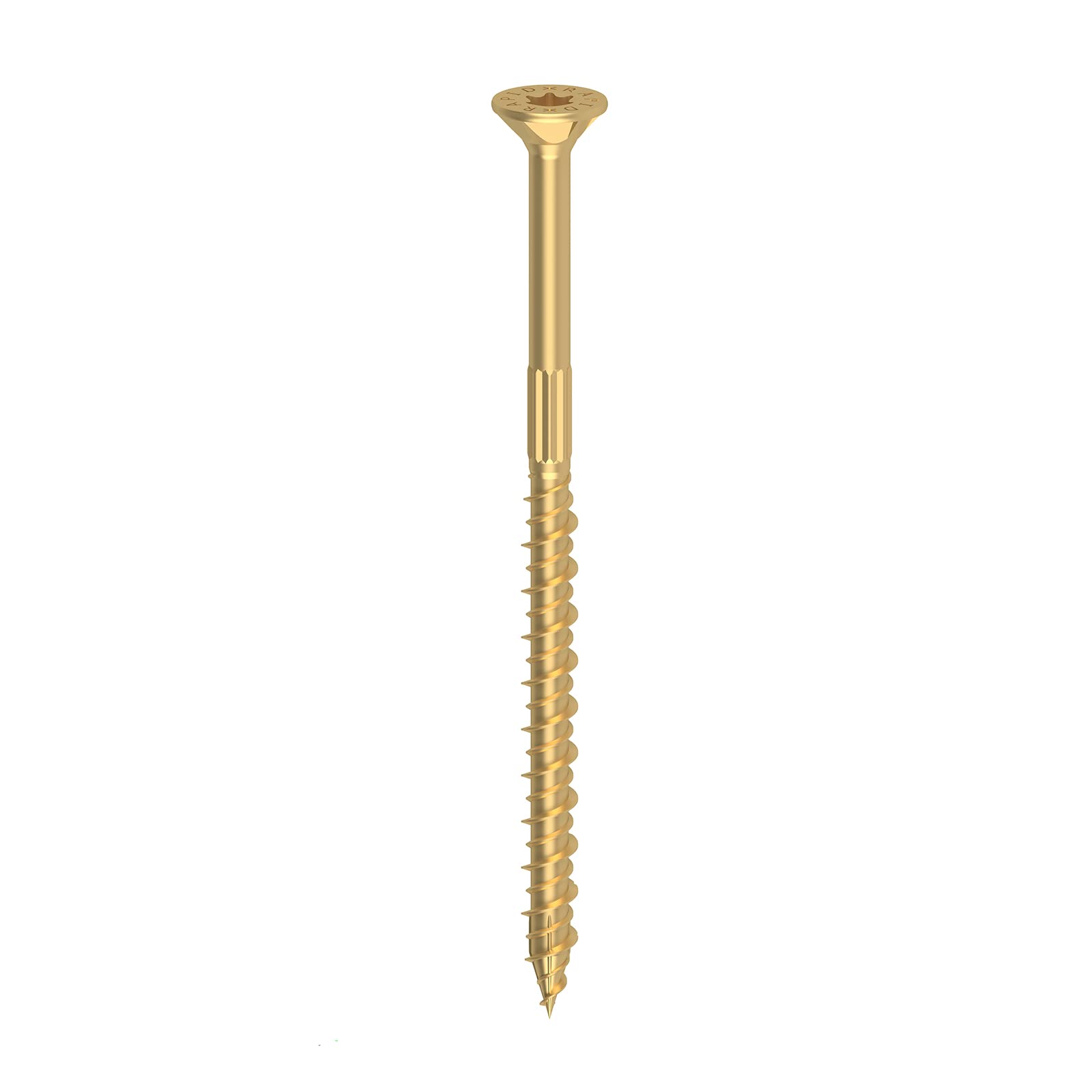 SCREWS PRO TPS for Carrier Structures in Wood, Torx 10,0X200mm, Yellow Zinc Plated, 50 pieces
