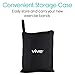Vive Resistance Bands with Handles (11 Pcs) - Tube Rehab Band Set - Shoulder Pulley Door Anchor - 2 to 70 LBs Tension - Home Workout Elastic Fitness Equipment - Men, Women Training Therapy
