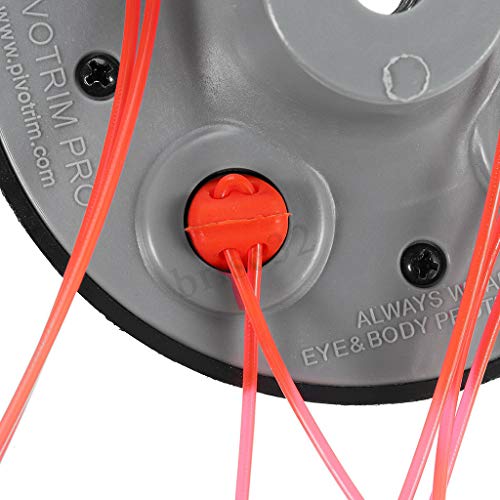 image for Kecar Lawn Mower Accessory Frosted Plastic Grass String Trimmer Head T