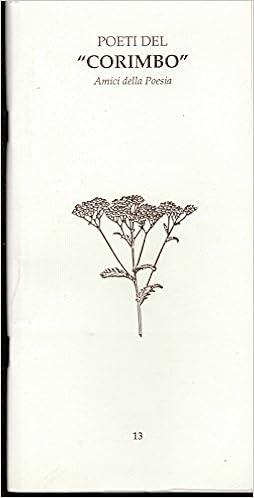 Amazon It Poeti Del Corimbo Genova N 13 Amici Della Poesia Vv Libri