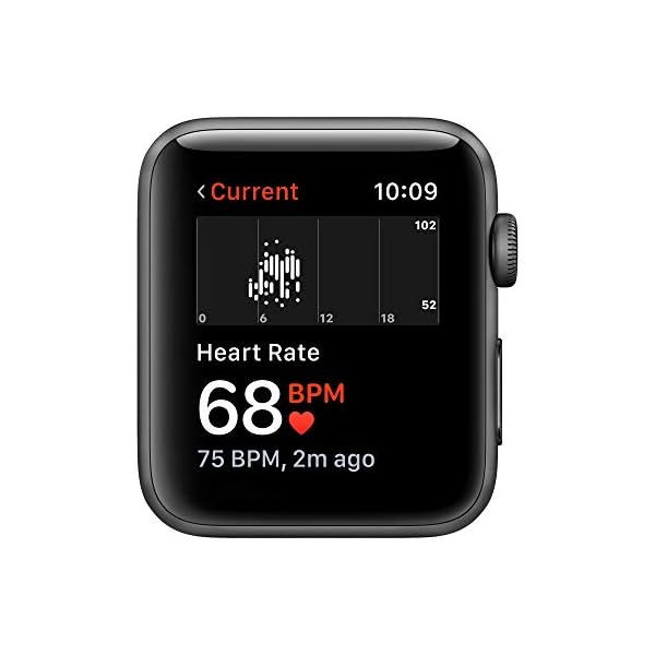 Apple Watch Series 3 (GPS, 42mm) - Space Grey Aluminum Case with Black Sport Band