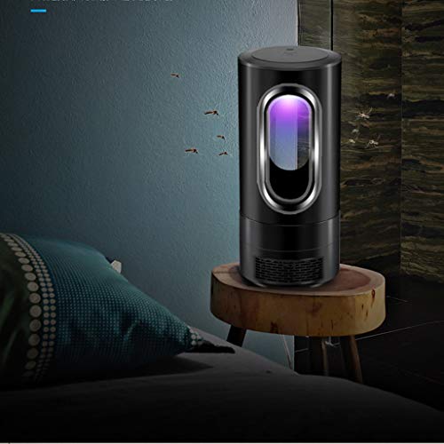 HTHJSCO Electric Mosquito Killer Lamp, Chemical-Free USB Powered UV LED Light Photocatalyst Fly Bug Dispeller with Suction Fan for Indoor Home