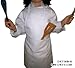 CHEFSKIN SET SM (1 Adjustable HAT + 1 Apron) Chef White Small Fits Kids Children 2-8