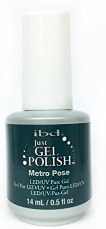 IBDJust Gel Polish 0.5oz/ 14ml (57083 - Metro Pose) by American International Industries