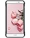 Huawei Mate 9 Case, BENTOBEN Glitter Sparkly Bling Dual Layer Slim Hard Case Laminated with Luxury Shiny Faux Leather Chrome Shock Absorption Bumper Case for Huawei Mate 9 (2016),Rose Gold/Black
