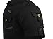 Neleus Men's Short Sleeve Denim Shirt Metal Button Down