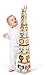 Janod Family Portraits Square Stacking Pyramid - Ages 12 Months+ - J02941