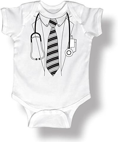 Doctor Labcoat Scrubs Uniform Costume Hospital Novelty Infant