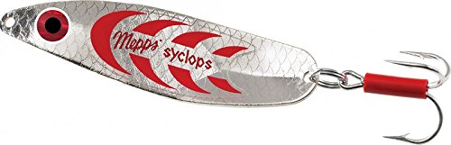 Mepps SYCLOPS Silver/Red Size 1 / 12 g