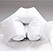 ZMDREAM Pack of 150 Disposable Headrest Sheets for Exam Table Face Rest Cradle Covers for Massage Table 16x12 inches White