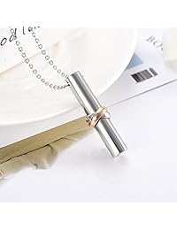 Hearbeingt Joyería para cenizas, con grabado "in Loving Memory Together Forever", collar de urna de recuerdo cilíndrico para mujeres y hombres, colgante de recuerdo de acero inoxidable 316