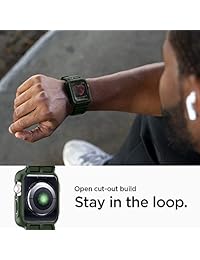 Spigen Rugged Armor Pro - Funda para Apple Watch de 1.732 in