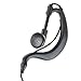 Lsgoodcare G Shape Ear Hook Police Security Earpiece Headset PTT Mic Compatible for Motorola XPR6550 XPR6580 XPR6500 Walkie Talkie Multi-pin Radios + Replacement Earmold Earbud Pink Small Left Right