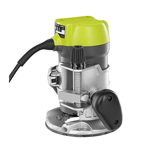 Routers Ryobi R163GK 8.5Amp 1.5 HP Fixed Base Corded Router Green