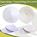 Organic Bamboo Nursing Pads (12 Pack) + Laundry Bag – 2 Sizes & Color Sets - Super Soft & Absorbent, Hypoallergenic, Washable, Breathable – Premium Quality, Leak-Proof, Reusable Breastfeeding Pads