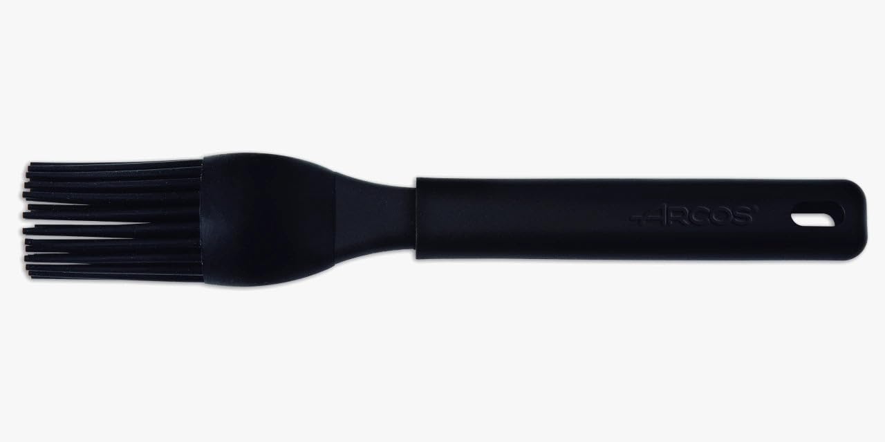 Arcos Professional Gadgets - Pastry Brush - Stainless Steel 4" - Handle Polypropylene Black Color
