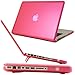 iPearl mCover Hard Shell Case with Free Keyboard Cover for Model A1278 13-inch Regular Display Aluminum Unibody MacBook Pro - Pink