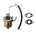 HURI Carburetor with Gasket for Harbor Freight Chicago Electric Storm CAT 700 800 900 Watts 2hp 63cc 60338 66619 69381 Generator