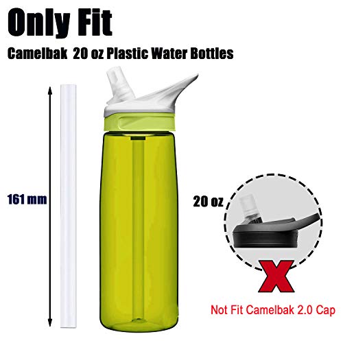 -Trinkhalme für CamelBak Eddy 590 ml Kunststoff-Wasserflaschen, -Trinkhalme für Camelbak, inklusive Reinigungsbürste und… – Bild 4