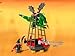 Lego Parts: Boat Mast Rigging Short 16 x 5 (Brown)