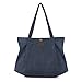 SMRITI Canvas Tote Bag for Women School Work Travel and Shopping - Blue